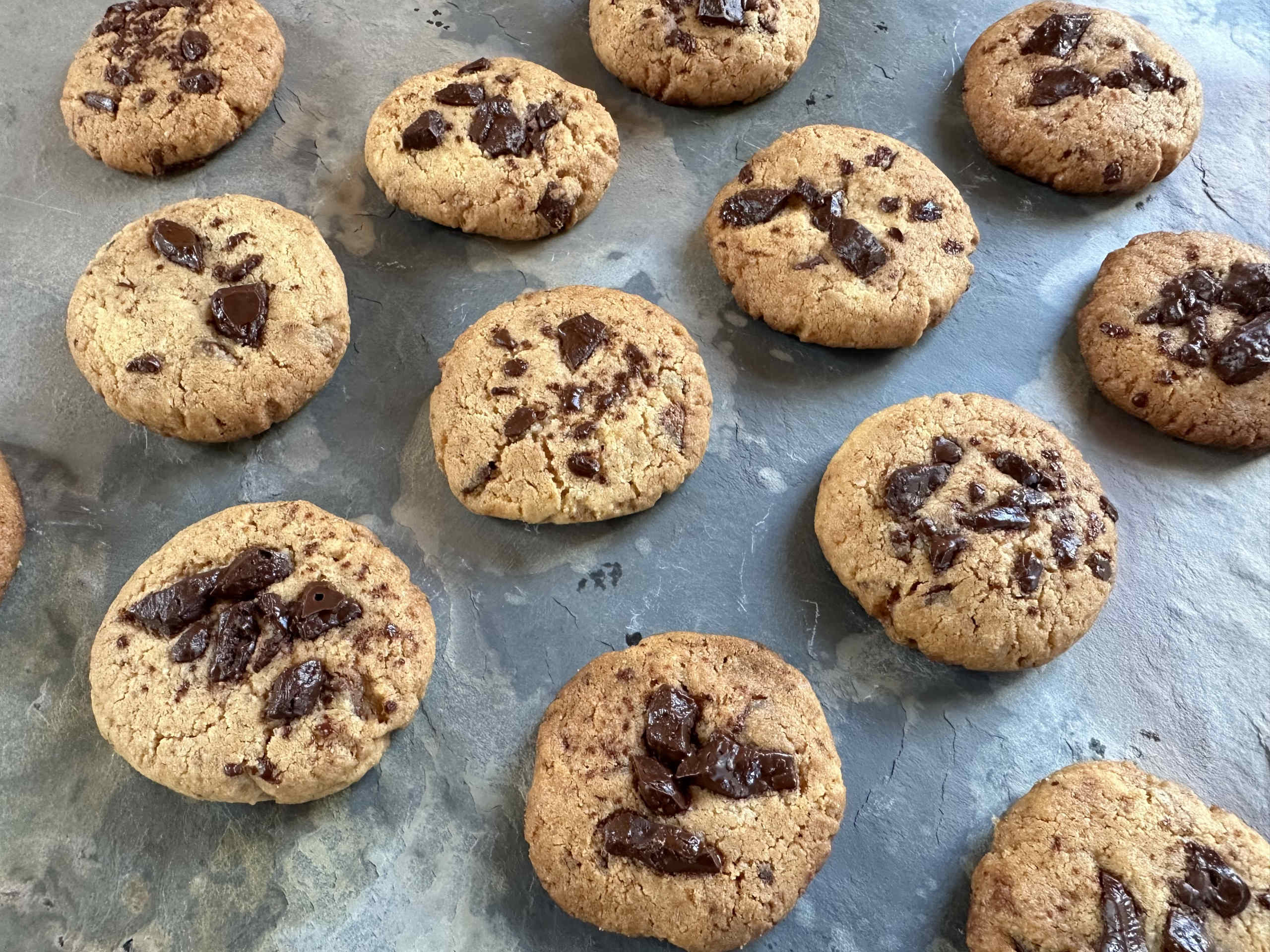 Erdnussbutterkekse mit Schokolade © Alexandra Gorsche