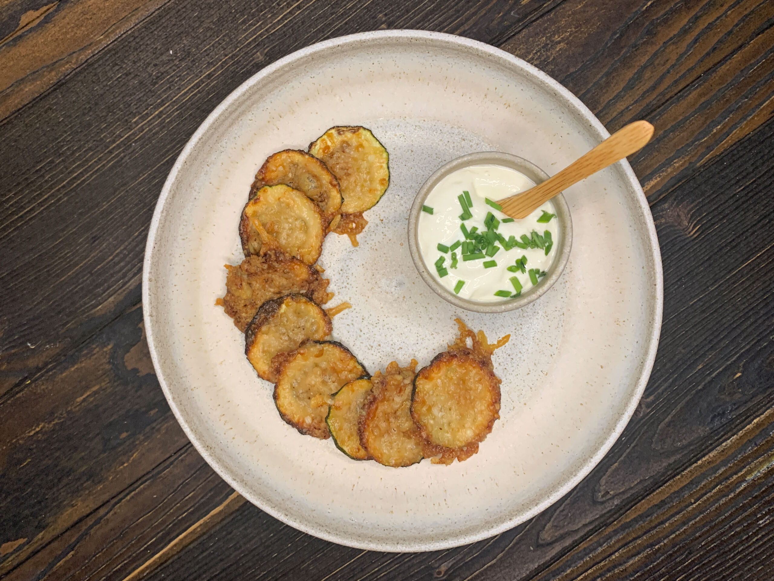 Zucchini-Parmesan-Chips