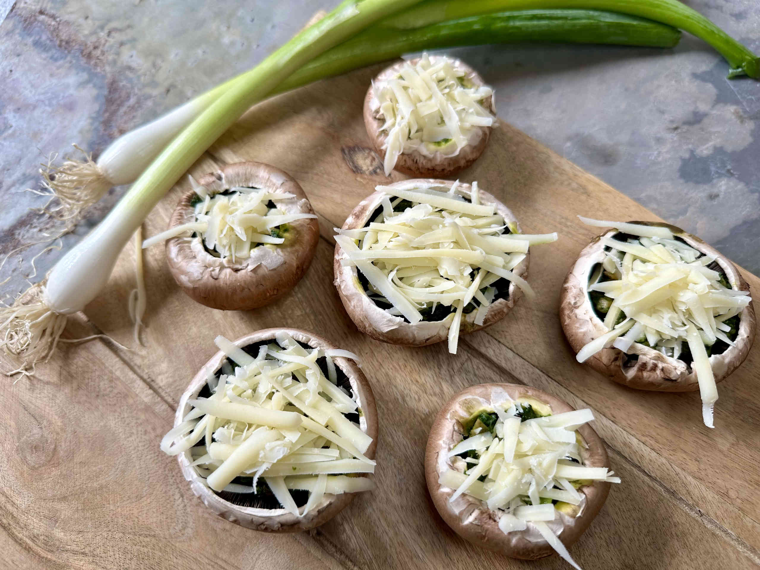 Stuffed mushrooms © Alexandra Gorsche