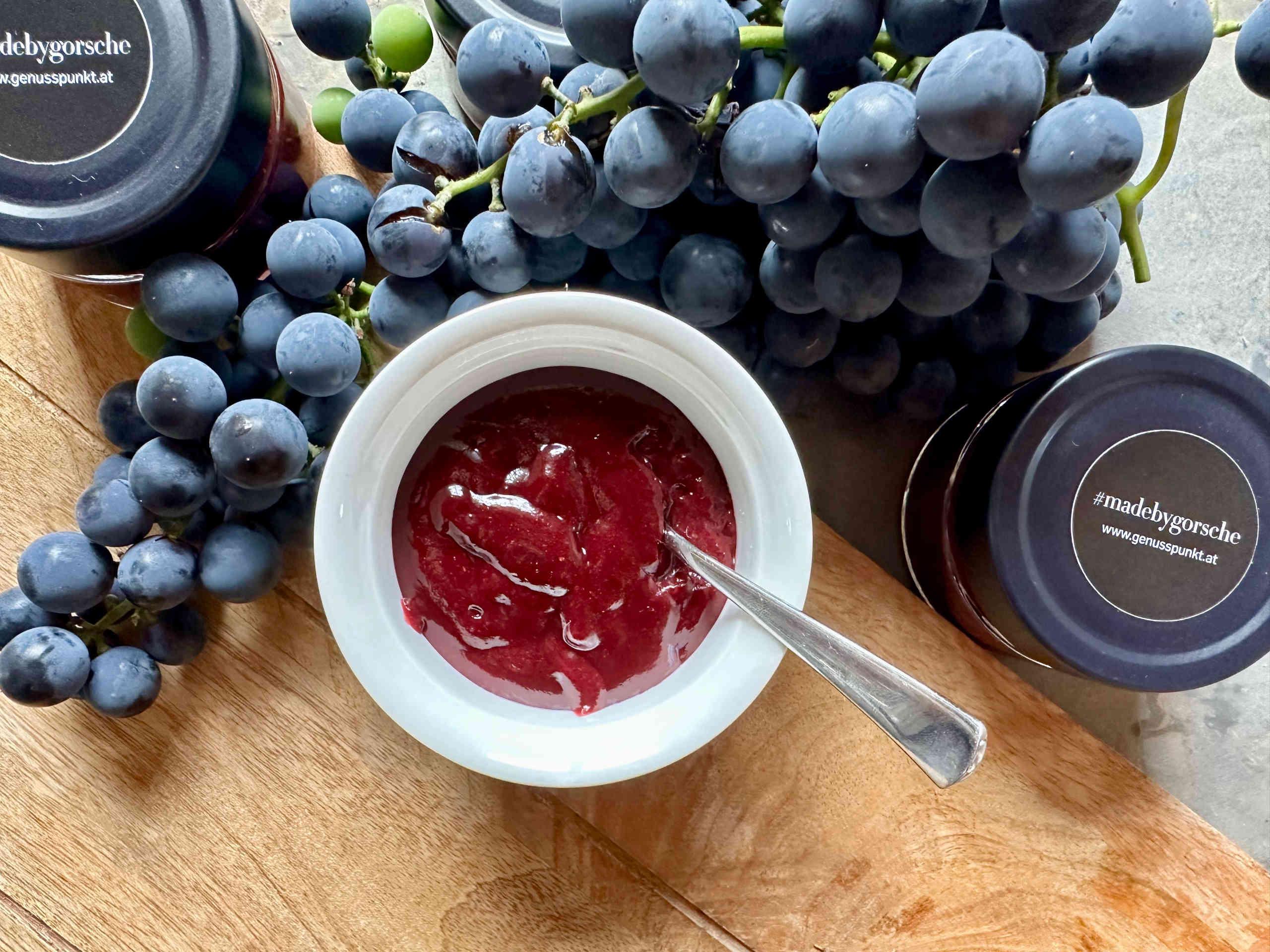 Quick grape jam from the Thermomix © Alexandra Gorsche