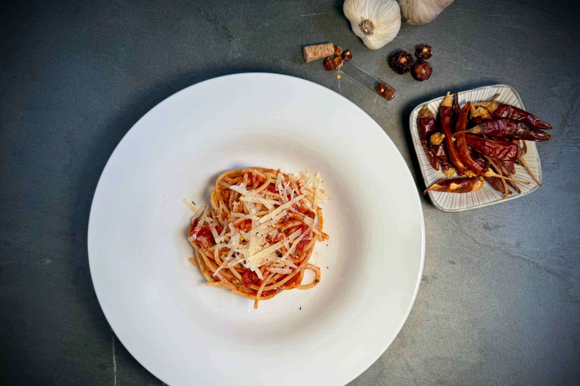 Spaghetti all'arrabbiata © Alexandra Gorsche